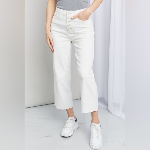 LOFT Denim - LOFT White Ankle & Cropped Jeans